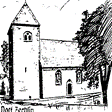 KircheDorfZechlinZeichnung